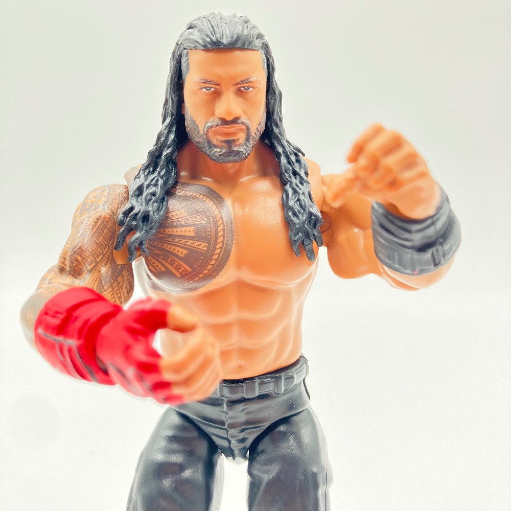 Mattel WWE Roman Reigns Action Figure Tribal Chief Tattoo Bloodline RAW 2017